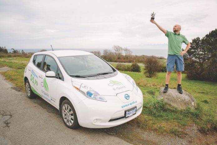 E-Quick Eco Courier Business Profile Douglas Vancouver Island Magazine
