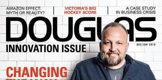 Douglas Vancouver island Magazine December January 19 cover