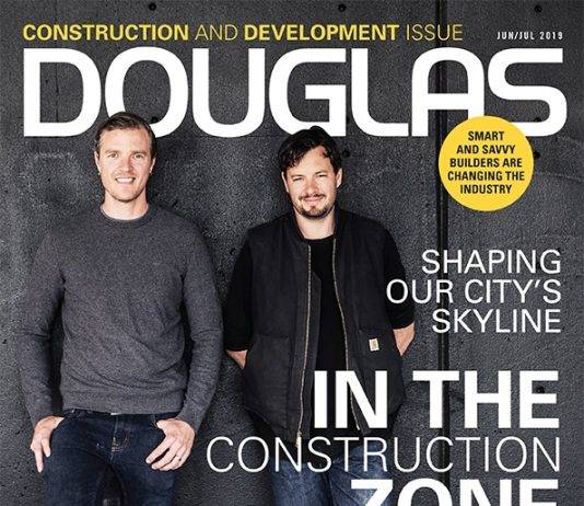 Douglas Vancouver island Magazine June July cover