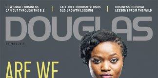 Douglas Vancouver island Magazine October November cover