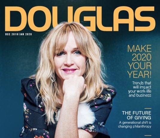 Douglas Magazine cover December January 2020