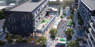 Renderings of the University Heights Redevelopment Plan