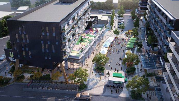 Renderings of the University Heights Redevelopment Plan