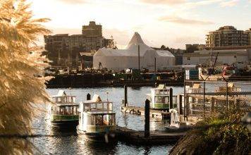 Photo of Victoria's working harbour, by Sebastian Huxley for Unsplash