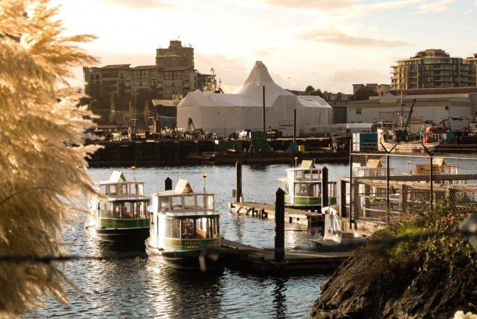 Photo of Victoria's working harbour, by Sebastian Huxley for Unsplash