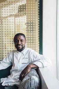 Photo of Castro Boateng, owner, House of Boateng Cafe.