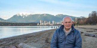 Photo of Wayne Crookes in Vancouver, BC in early January 2020.