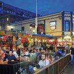 photo of busy restaurant in downtown Victoria, B.C.