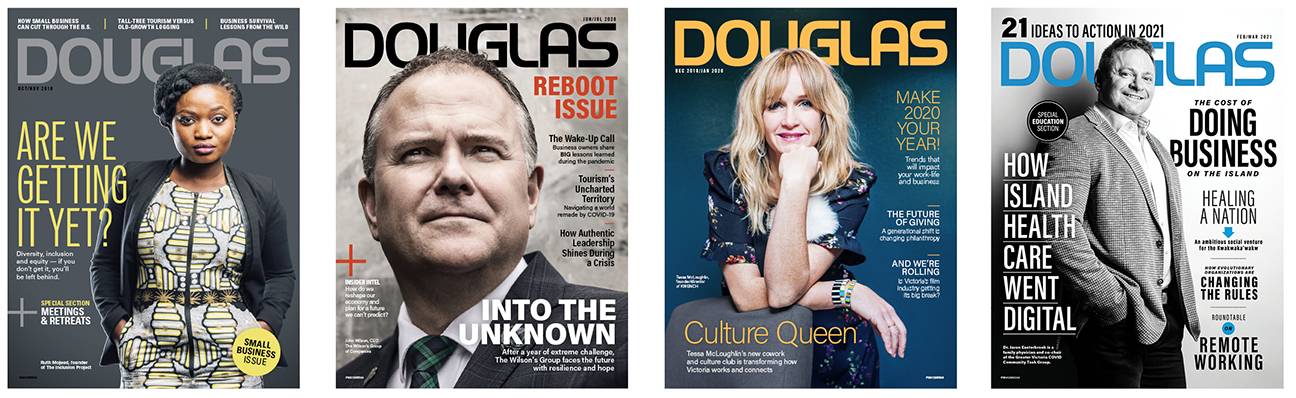 magazines covers of Douglas magazine