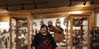 Ramona Johnson of I-Hos Gallery in Courtenay BC