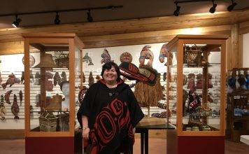 Ramona Johnson of I-Hos Gallery in Courtenay BC