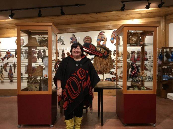 Ramona Johnson of I-Hos Gallery in Courtenay BC