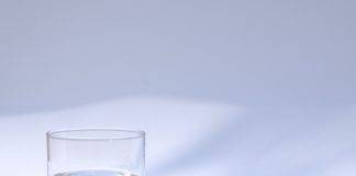 glass of water