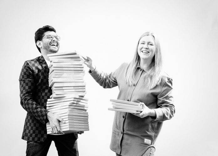 Jayesh Vekariya (left) and Linda Biggs