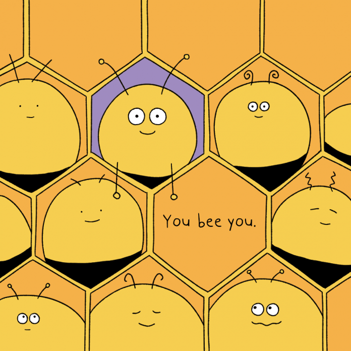 Krispee comic You Bee You