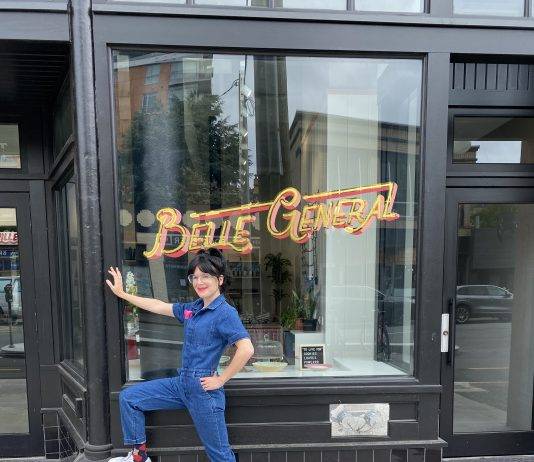 Katie Mogan Graham at Belle General. Photo by Emily Dobby.