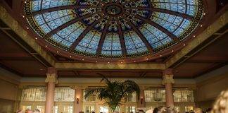 Guests mingle in the Crystal Ballroom of the Empress Hotel during a Victoria Chamber Business Awards event.