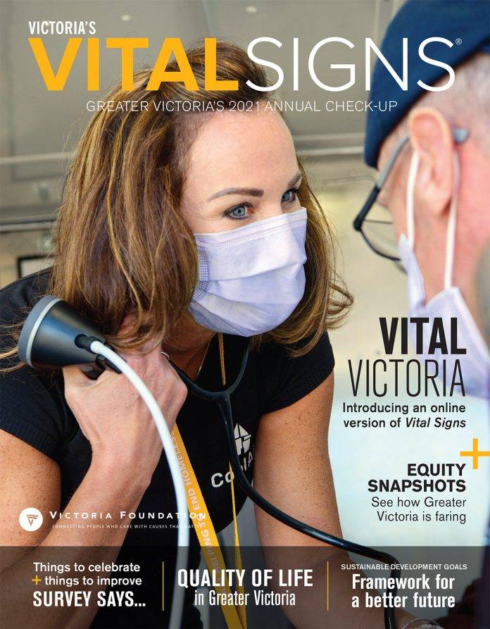 Cover of the 2021 Vital Signs Report