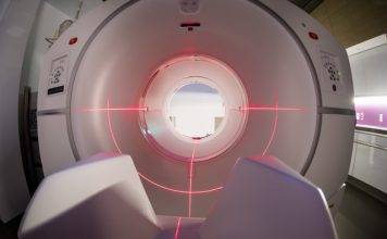 Interior of PET-CT Scanner