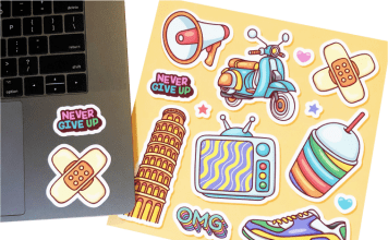 siraprint stickers