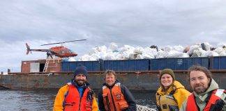 The team of Outer Shores Expeditions
