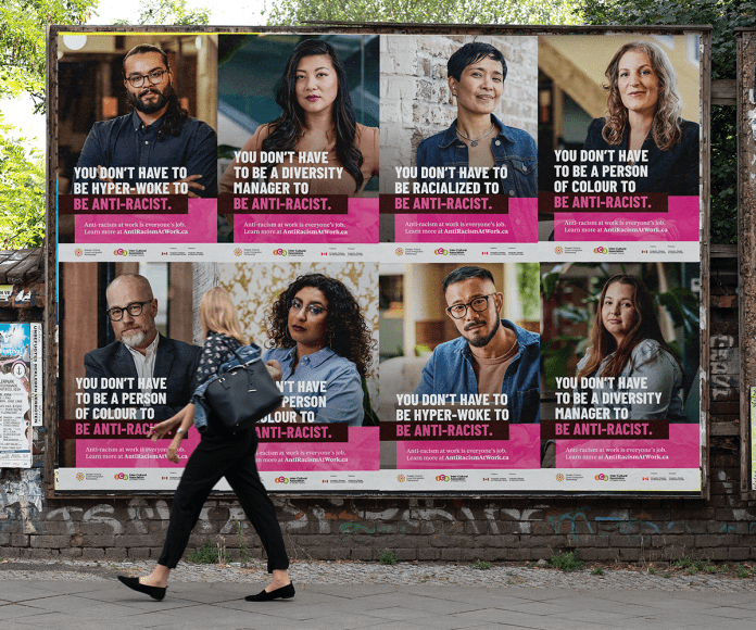 ICA Anti Racism at Work campaign posters