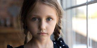 Marketing image of a young girl, used in United Way Southern Vancouver Island's Help A Neighbour campaign