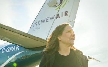 “Creating the conditions for Indigenous businesses to thrive is the single, most natural, swift and effective pathway to economic reconciliation in our country.” — Teara Fraser, founder and LEO of Iskwew Air. Photo: Jeffrey Bosdet.