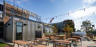 CRAFT Beer Market patio in its downtown Victoria location.
