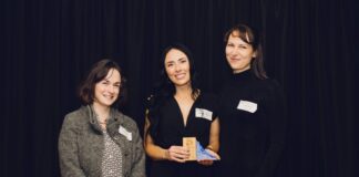 Salt Legacy, winner of the 2022 Waste To Resource EcoStar Award, creates outdoor adventure bags from donated journeyed sailcloth. Photo: Johann Vincent.