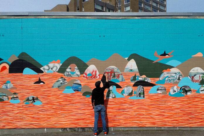 luke ramsey mural Economic Lens A vibrant arts scene is key to our creative economy – but only if we nurture it! - Douglas Aug 2023