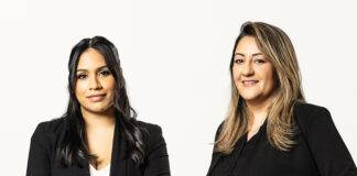 Shannon Marcano, Divisional Manager, Projects (left) and Mahsa Jalali, Operations Specialist for Converge Condo Management.