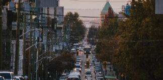 For a small city, Victoria has a high concentration of workers in the downtown core, leading to often nightmarish commutes. Are public transit and rail service the answers? Photo: Jay Wallace.