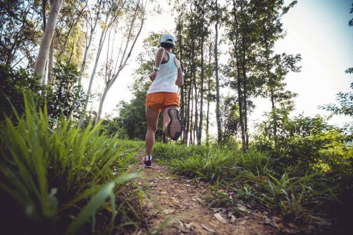 Trail running is a great way to combine fitness and nature.