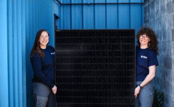 Hakai Energy Solutions black solar panels