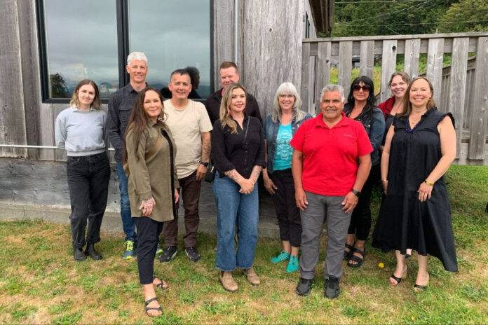 ICET Board members and leadership teams from the Gwaii Trust and Island Coastal Economic Trust met for an important knowledge exchange. Photo by Joey Rudichuk, Marketing and Communications Manager, Gwaii Trust Society.