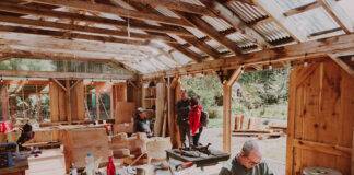 The Naa’Waya’Sum Art Gallery includes a carving centre, empowering local Nuu-chah-nulth artists and encouraging generational knowledge transfer. Photo supplied by IISAAK OLAM Foundation.