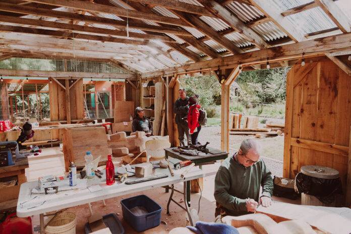Tofino The Naa’Waya’Sum Art Gallery includes a carving centre, empowering local Nuu-chah-nulth artists and encouraging generational knowledge transfer. Photo supplied by IISAAK OLAM Foundation.