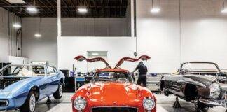 Vintage car restoration