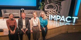 Organizers of the annual IMPACT Sustainability conference. Credit: Destination Greater Victoria.