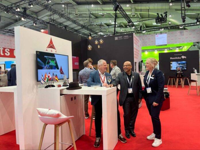 The ASAsoft team at Hannover Messe 2024. Photo credit: ASAsoft.