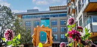 Esquimalt Town Square. Credit: Deborah Price Photography / victoriarising.ca