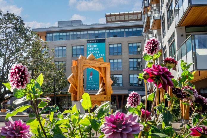 Esquimalt Town Square. Credit: Deborah Price Photography / victoriarising.ca