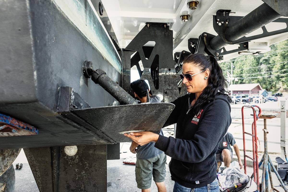 marine service technician with Raven Marine Services