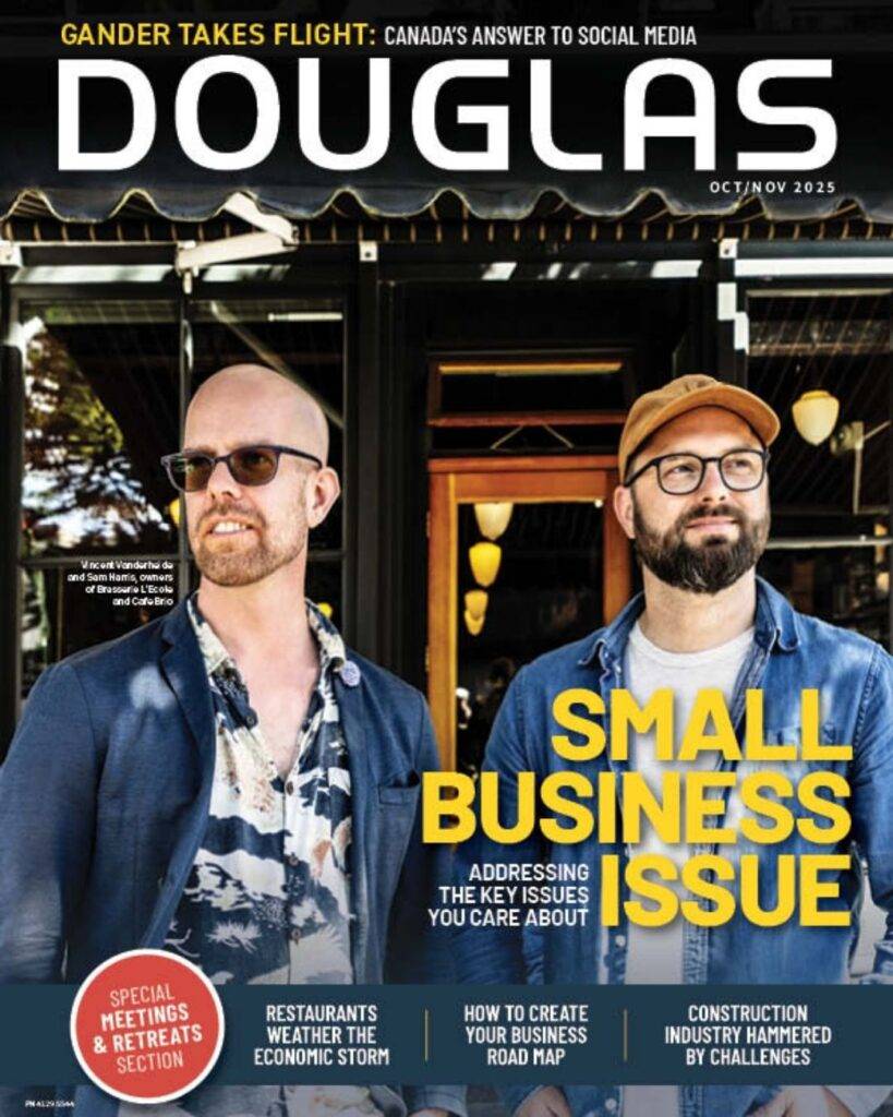 D-ON25COVER-INST Oct/Nov 2025 issue of Douglas Magazine.