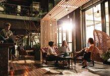 Meeting Trends Modern meeting with collaborative atmosphere