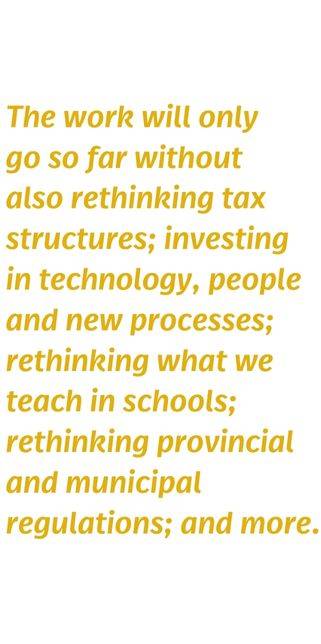 Text about rethinking various economic systems