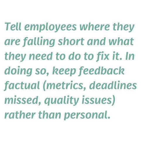 how to do an employee review