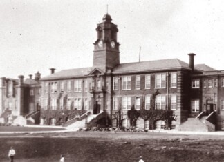 Young building Provincial Normal School