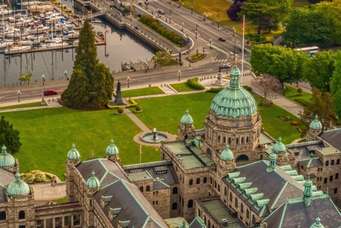 downtown Victoria BC